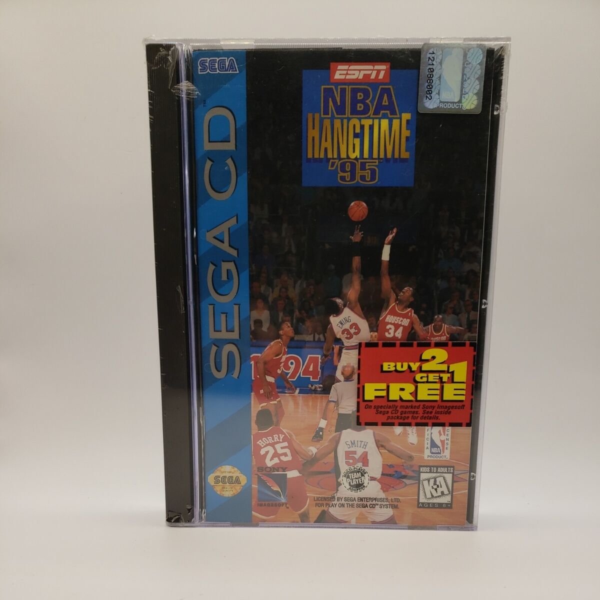 SEGA CD ESPN NBA HANGTIME '95 FACTORY SEALED RARE FIND SEGA CD ESPN NBA HANGTIME '95 FACTORY SEALED RARE FIND