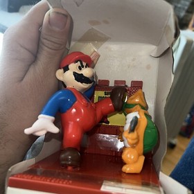 VTG Nintendo Hasbro 1988 Super Mario Bros Trophy Figure Hammer Brother Koopa NES