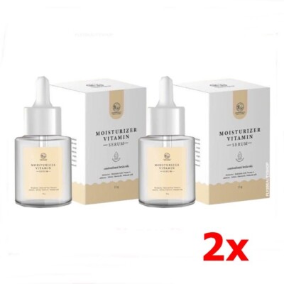 2x PONTINA Moisturizer Vitamin Serum Reduce wrinkles Bright skin Tighten pores