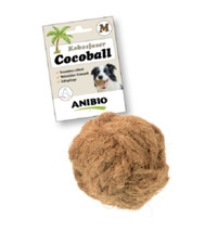 Anibio Cocoball Gr. M Kokos Ball reine Kokosfaser Kauspielzeug Zahnpflege ca 7cm