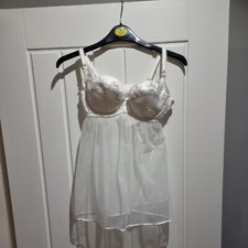 Ann Summers Estelle Badydoll Ivory uk10