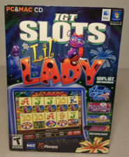 IGT SLOT LIL' LADY Nuovo PC & MAC CD-ROM Slot Machine Computer Videogiochi