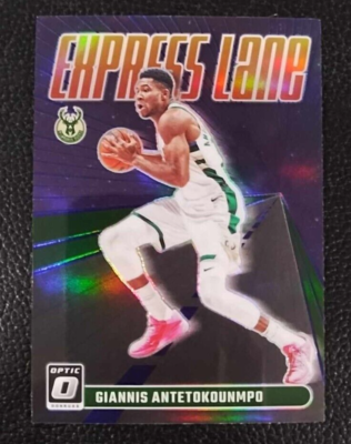 2024 Donruss Optic Giannis Antetokounmpo WS Prizm+EX Prizm+Silver
