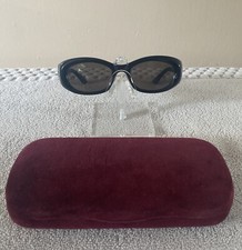 Rare Gucci GG 2432/S 1UF Black Vintage Sunglasses