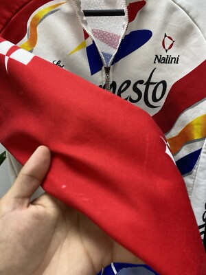 Veste cyclisme vintage Campagnolo Nalini Banesto