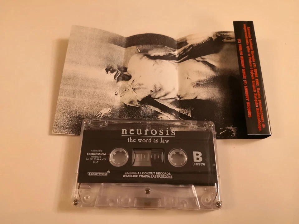 Neurosis - The Word as Law MC cassette Godflesh - Image 3 of 4