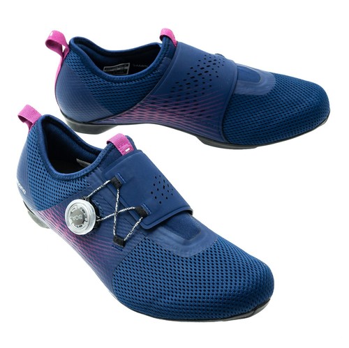 Zapatos de ciclismo de interior Shimano IC5 EU 40 EE. UU. Mujer 7.8 2 pernos BOA pelotón Zwift - Imagen 11 de 20