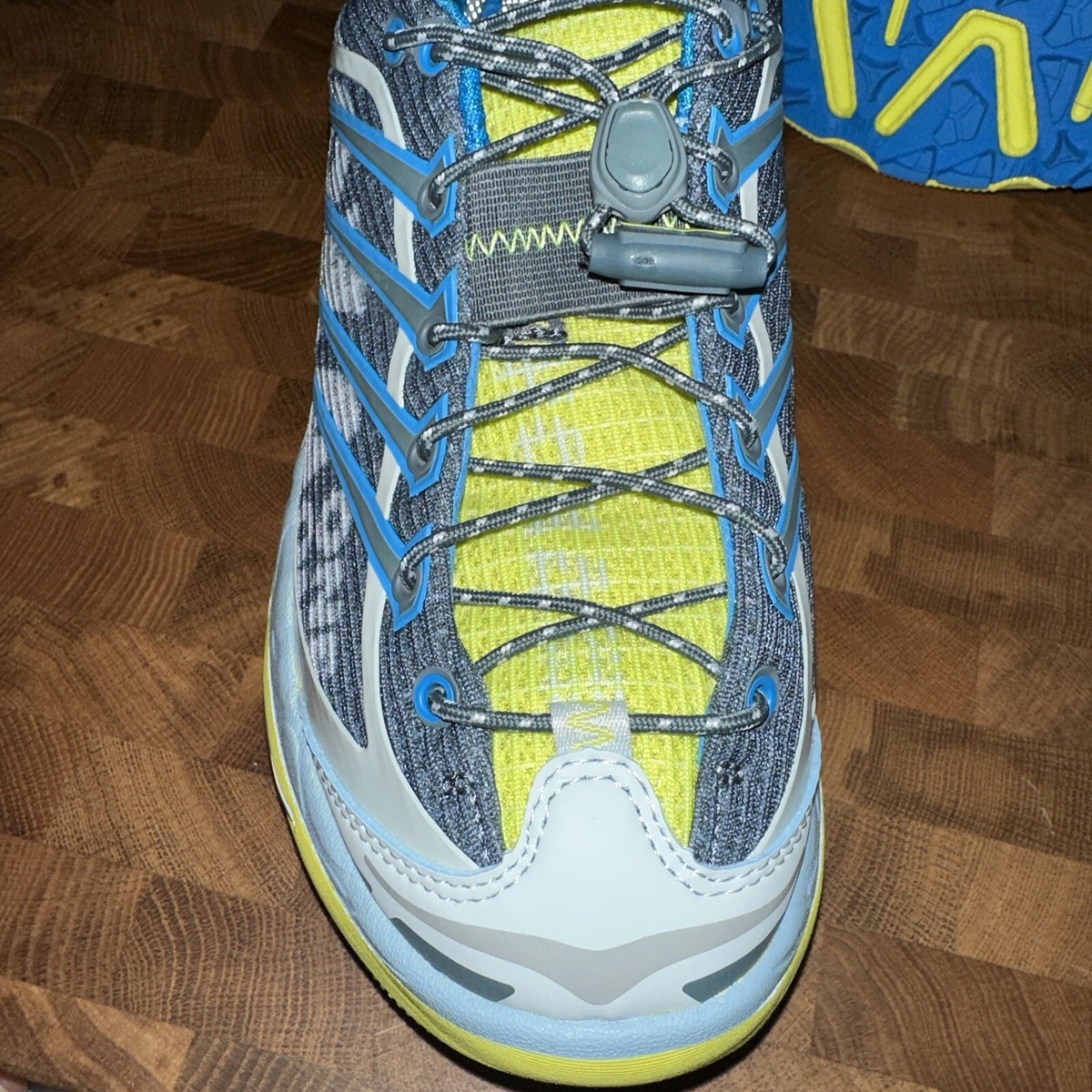 Hoka One Mafate Origins Trail Running Shoe Goblin Blue Diva
