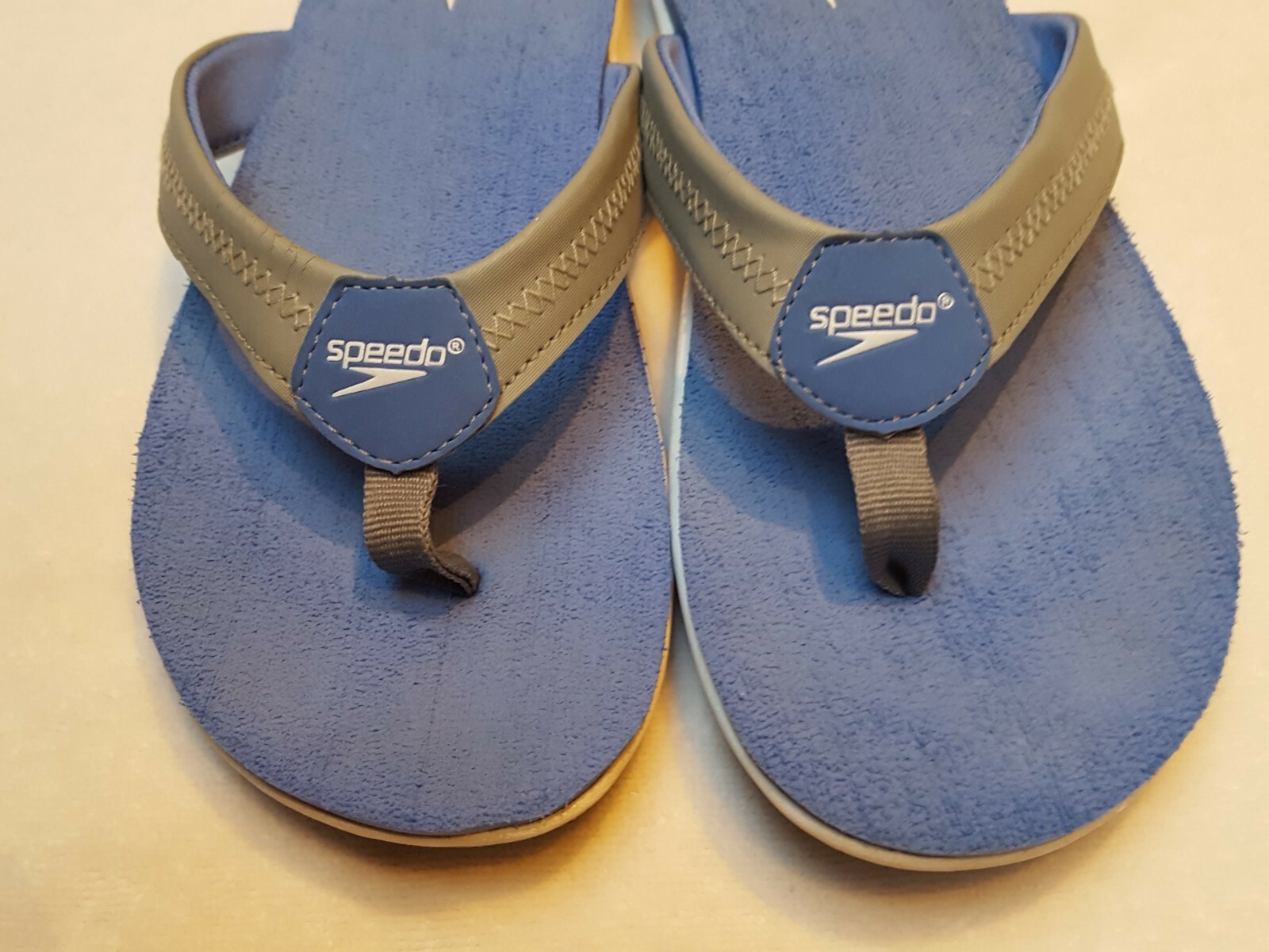 Speedo Flip Flops Blue Sport Sandals Sz Slip On Slides