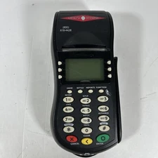 Hypercom T4205 Black Wired Portable 24MB LCD 19-Key Buttons Credit Card Terminal