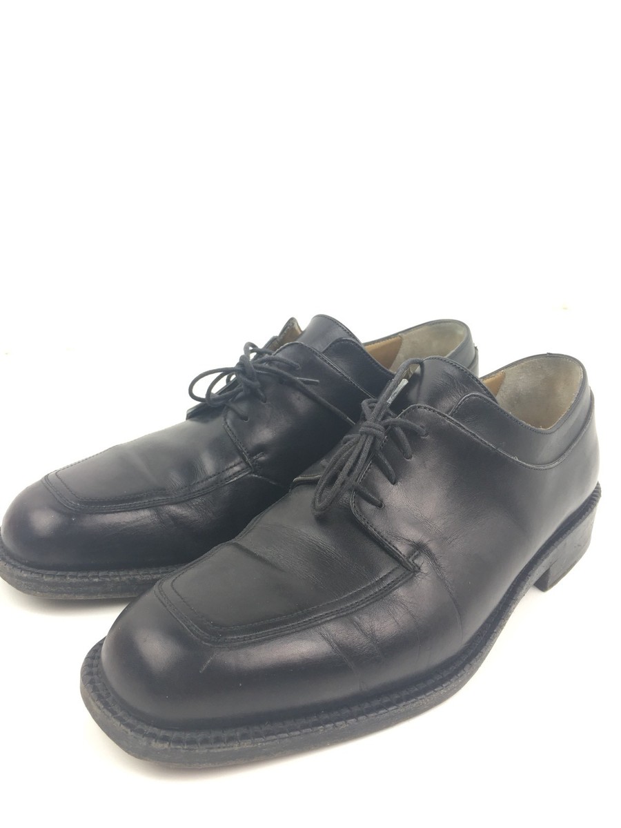 Cole Haan Mens US 7.5 Black Lace Up Square Toe Crafted  display picture 2
