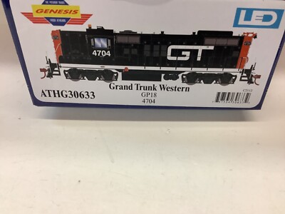 Athearn Genesis #G30633 HO scale “GTW” GP18 DCC & SOUND