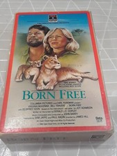 Born Free Betamax RCA Side Open Virginia McKenna
