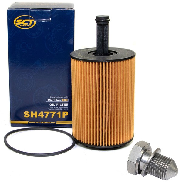 ÖLfilter SH 4771 P ÖLablassschraube FüR Audi TT A3 Seat Skoda VW Touran Passat-image
