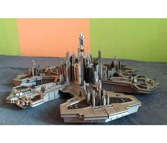 SG Atlantis City Ship SG1 Spaceship Universe Model Prop Replica