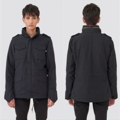 Alpha Industries Size XS Women's M-65 MOD FIELD JACKET Full Zip With Hood Cotton