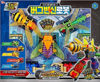 Bugs Robot Insect Transformation Combined Robot Toy Korea