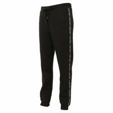 Mens Calvin Klein Logo Sweatpants Tapered Fit Jogger NEW