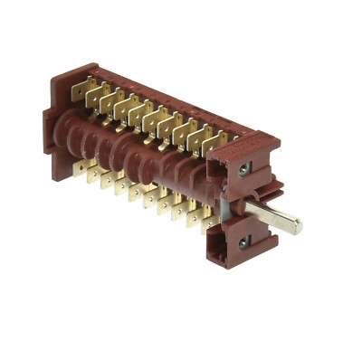Betriebsschalter 4 Stellungen 0-1-2-3 11NO 0C9725 0C0320 für Zanussi Electrolux