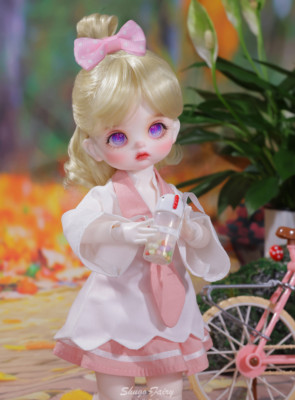 1/6 BJD Doll 10'' Resin Ball Jointed Body Sweet Mädche Puppe Full Set Gift