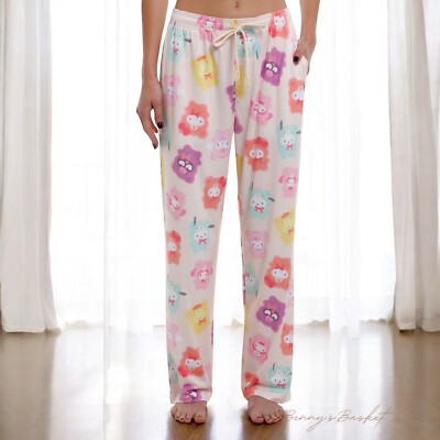 Authentic Sanrio Hello Kitty And Friends Teddy Bear Costume Pajama Pants Pjs