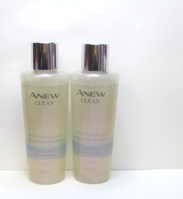 AVON ANEW CLEAN MICELLAR CLEANSING WATER 5 OZ *LOT OF 2*