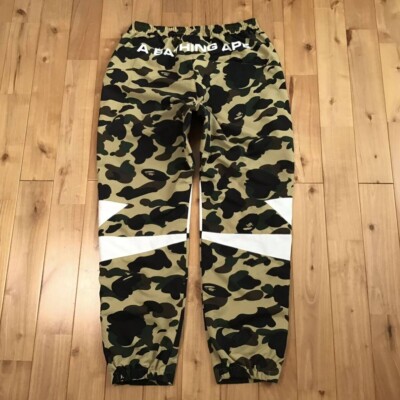 BAPE 1st camo yellow スウェットパンツ ベイプ APE BAPE 1st camo yellow pants A Bathing Ape Size L | eBay