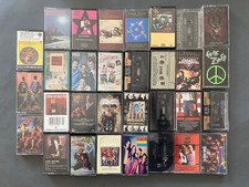 1990s Music Cassette Tape Lot. Various Artist Untested As Is Xmas Rock Rap Pop