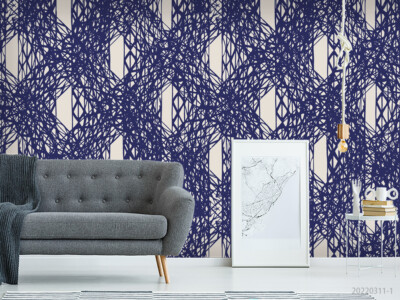 3D Geometric Seamless Wallpaper Wall Mural Removable Self-adhesive 298