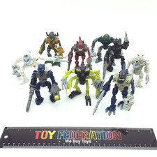 Lego BIONICLE McDonalds Happy Meal Toy Action Figures Lot Of 10 Figures