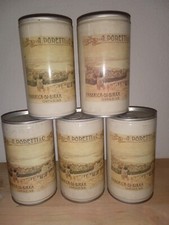 BIRRA PORETTI 5 LATTINE VINTAGE CHIUSE. LATTINE PRODOTTE PER AMICI E CLIENTI