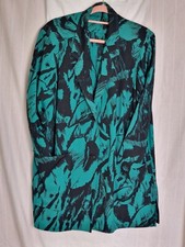 Marina Rinaldi Top Coat 100% Vergin Wool Size L 25 Italian Luxury Brand/max Mara