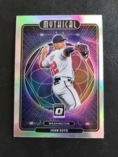 2021 Donruss Optic Baseball Mythical Silver Prizm # M14 Juan Soto