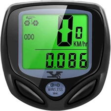 YS  Bicycle Speedometer and Odometer Wireless Waterproof Cycle Bike Computer wit