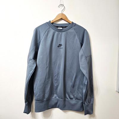 Nike Air Max Sweatshirt Gr. S NSW Rundhals Grau Therma Fit
