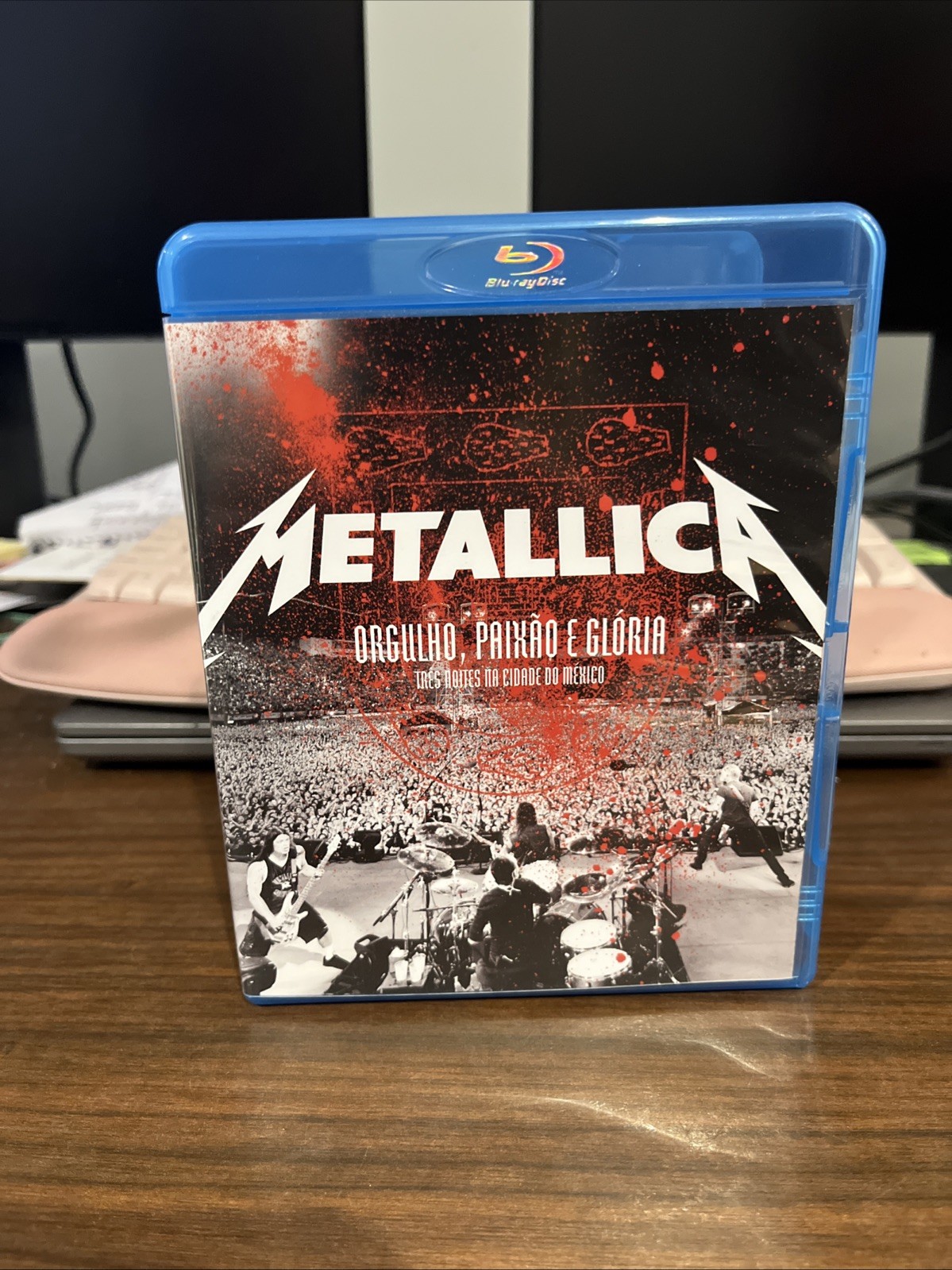 Blu-ray Metallica Orgullo, Pasion y Gloria: Tres Noches en Mexico PLAYS IN ENGLI
