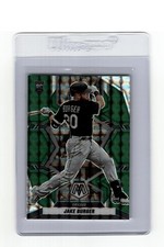 2022 Panini Mosaic #213 Jake Burger Green Mosaic