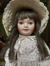 22 " Antique French Caprice by Limoges et Cie  Bisque Character Doll