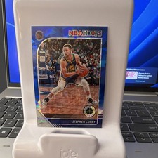 Panini NBA Hoops Premium Stock Stephen Curry Golden State Warriors Prizm #59