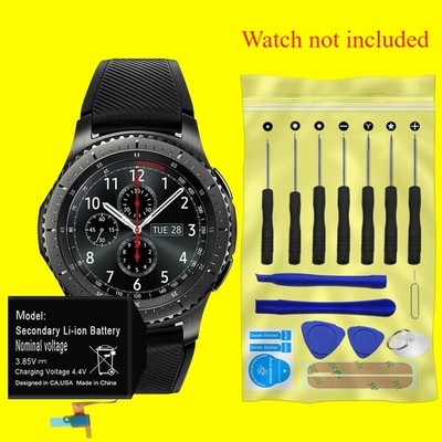 New Long Lasting 580mAh Battery for Samsung Gear S3 Frontier SM-R765V w/Tool Kit