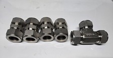 1" Swagelok Compression Fittings 316 SS New No Box