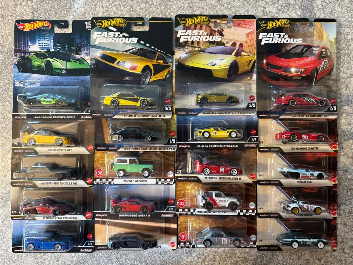Preços baixos em Honda Hot Wheels Fast & Furious Fabricação