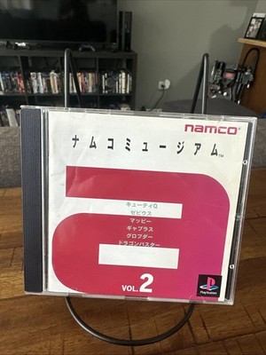 NAMCO MUSEUM Vol 2 PS1 NAMCO Sony Playstation Spine From Japan