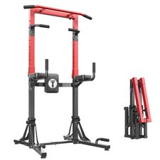 Adjustable Foldable Power Tower Pull Up Bar D...