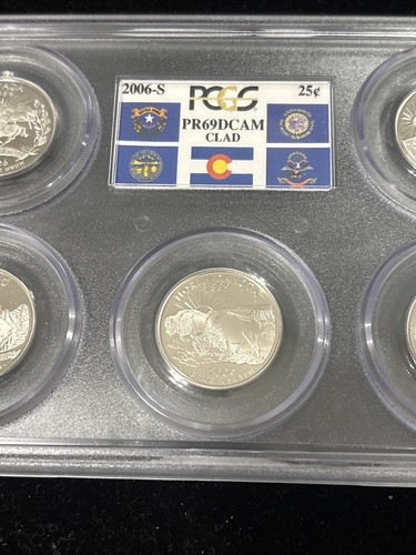2006 S Silver State Quarter Set PCGS PR69DCAM - Picture 3 of 6