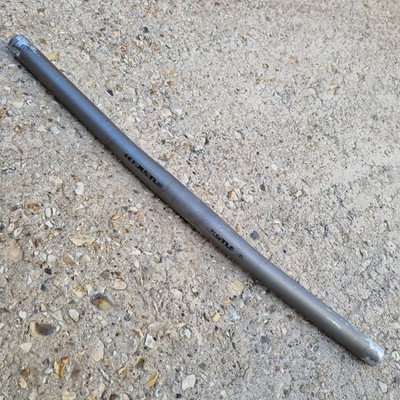 Kastle Straight Lenker gekürzt auf 490mm Breite 25,4mm Klemmung Alu Bars grau