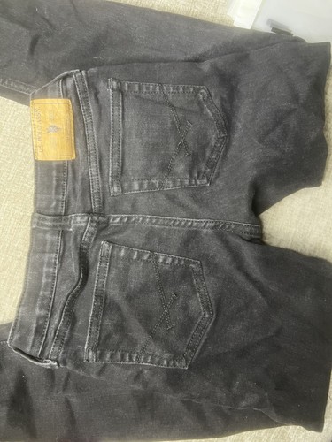 US Polo Assn Jeans unisex 7 Black Skinny High Rise Stretch Denim Casual Pants - Picture 3 of 3