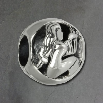 IMPPAC Charm Bead Anhänger Sternzeichen Jungfrau 925 Silber Element SBBS09