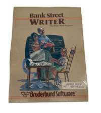 Bank Street Writer Atari 400/800, XL - Demo Copy Software Vintage