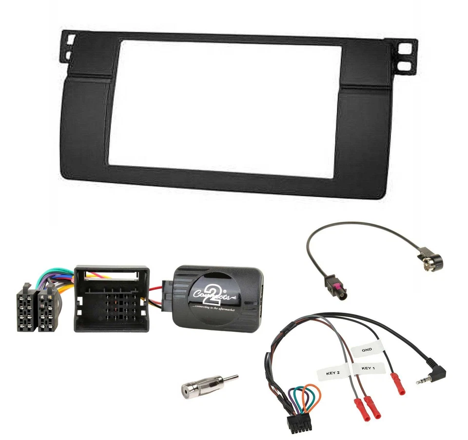 JVC USB Bluetooth Lenkrad DAB 2DIN Autoradio für BMW 3er E46 2001-2006 Profi - Bild 3 von 4